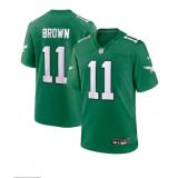 A.J. Brown , Philadelphia Eagles Nike Vapor F.U.S.E. Limited Jersey - Kelly Green